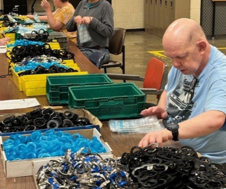 Male individual working on a Production project